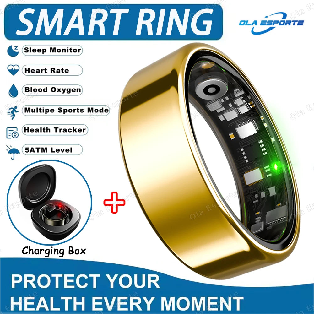 Men Women Smart Ring Holiday Gift