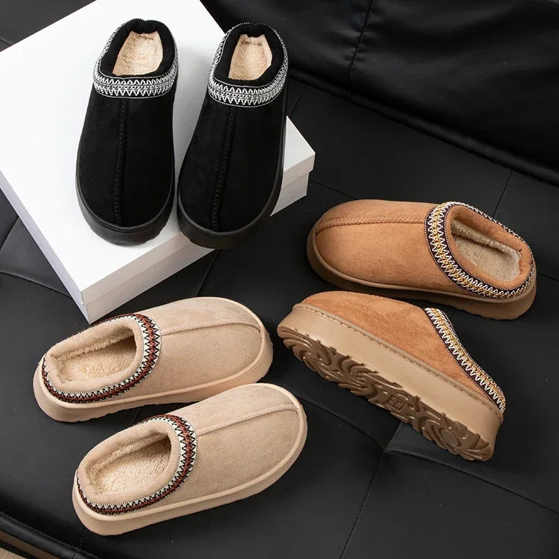 Hot Winter Women Slippers Plush