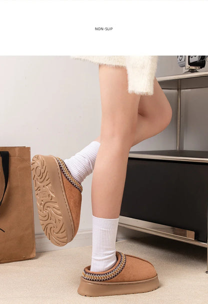 Hot Winter Women Slippers Plush