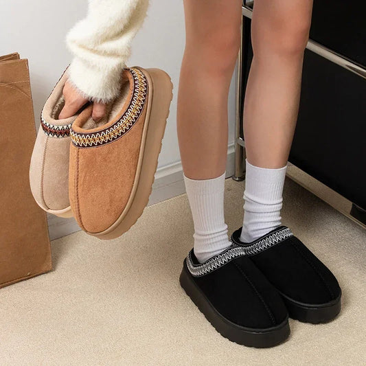 Hot Winter Women Slippers Plush