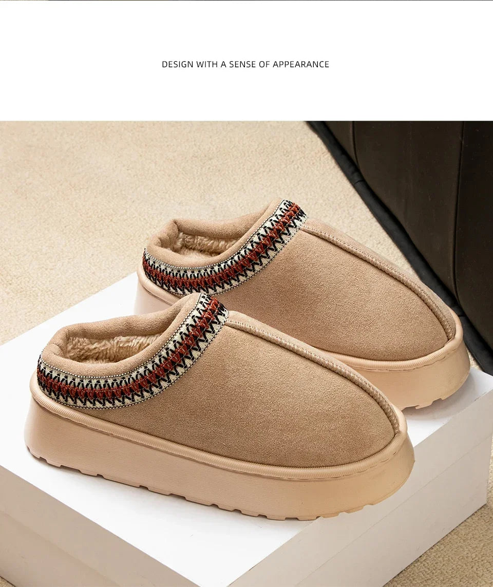 Hot Winter Women Slippers Plush