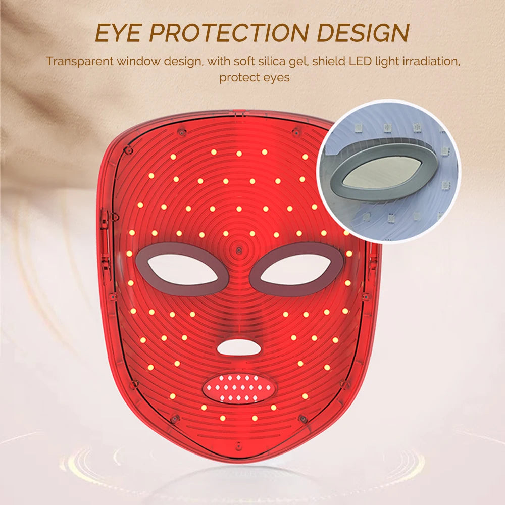 7 Colors LED Facial Mask