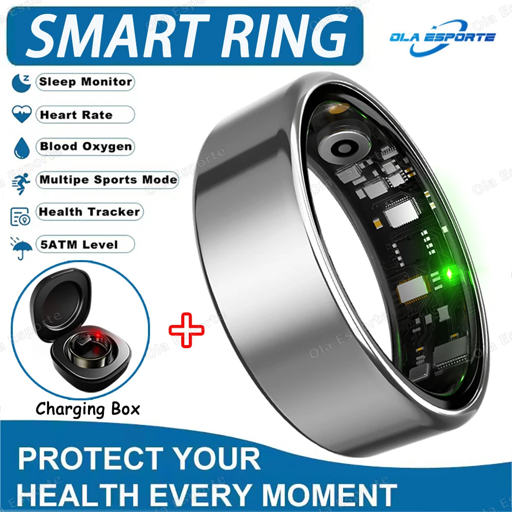 Men Women Smart Ring Holiday Gift