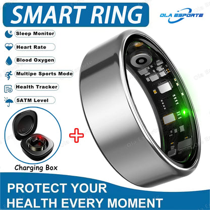 Men Women Smart Ring Holiday Gift