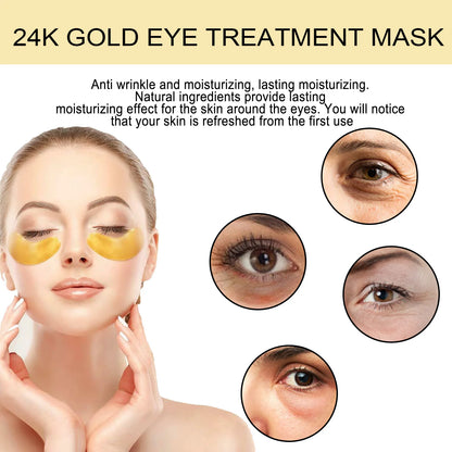 24K Gold Eye Mask