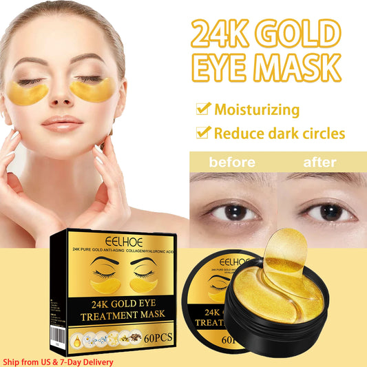 24K Gold Eye Mask