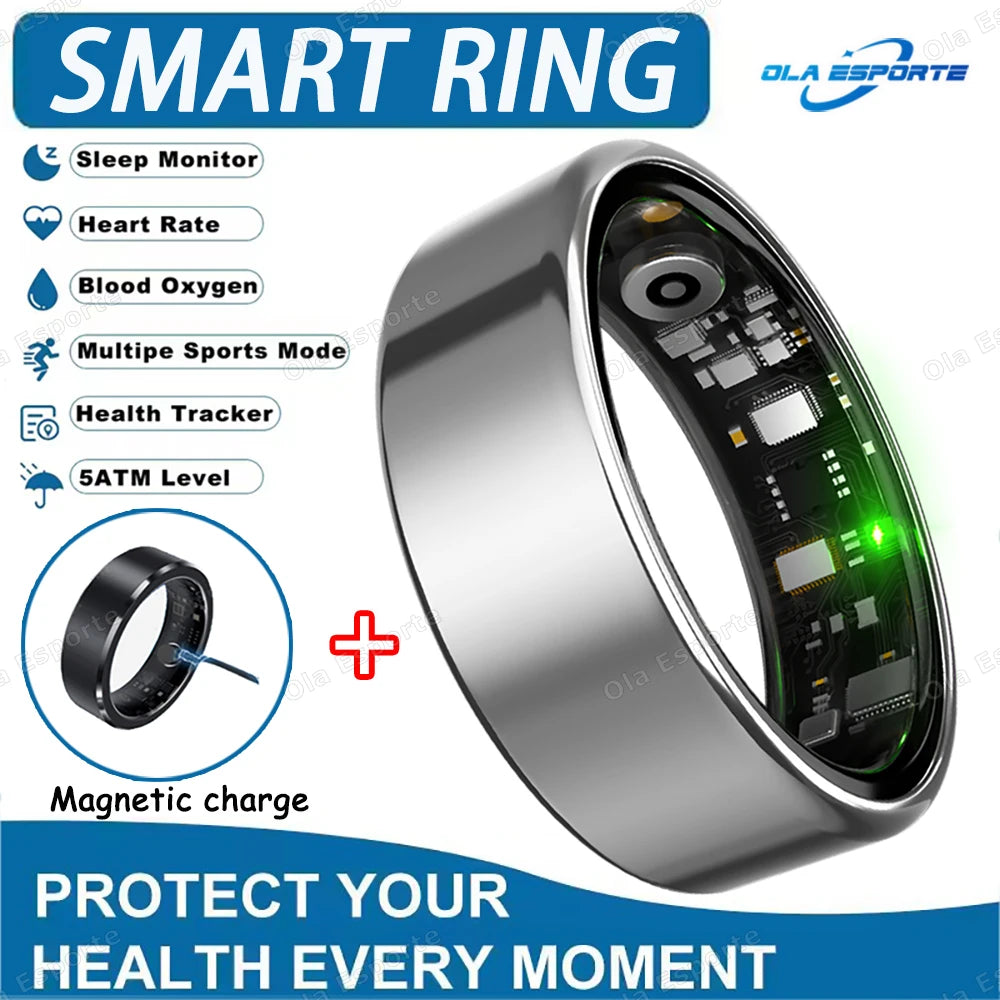 Men Women Smart Ring Holiday Gift