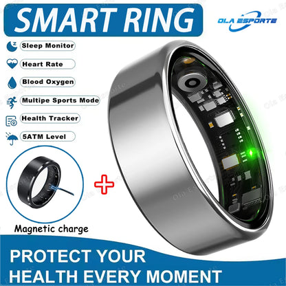 Men Women Smart Ring Holiday Gift