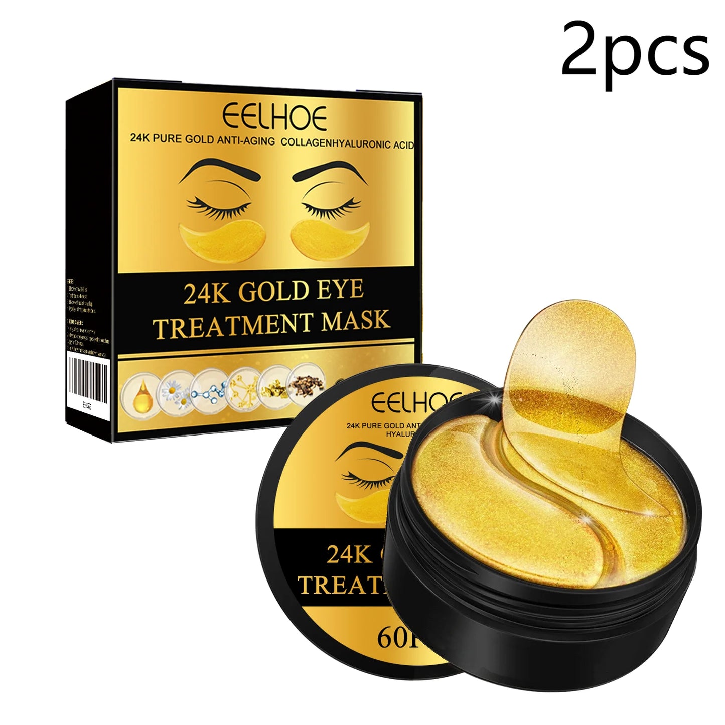 24K Gold Eye Mask
