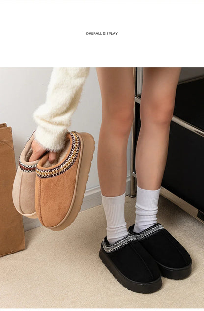 Hot Winter Women Slippers Plush
