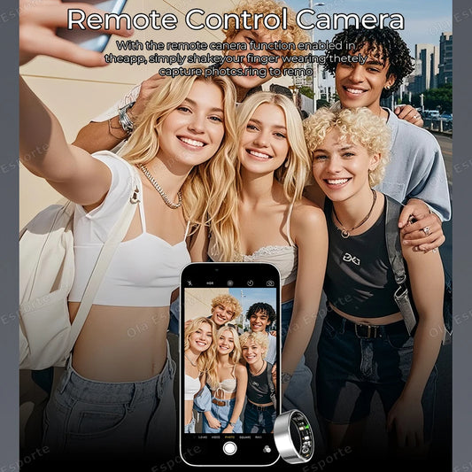 Men Women Smart Ring Holiday Gift