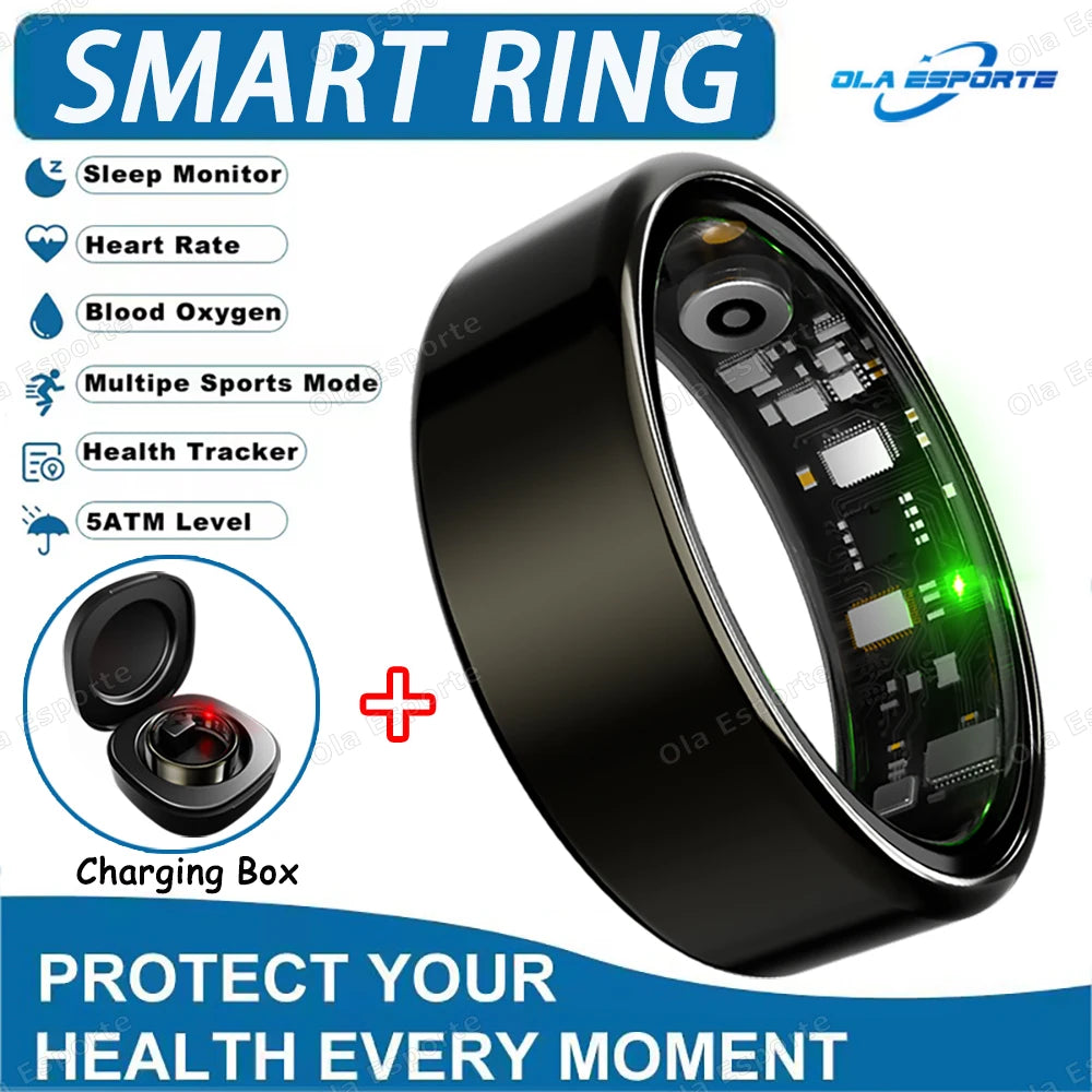 Men Women Smart Ring Holiday Gift