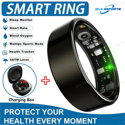 Men Women Smart Ring Holiday Gift