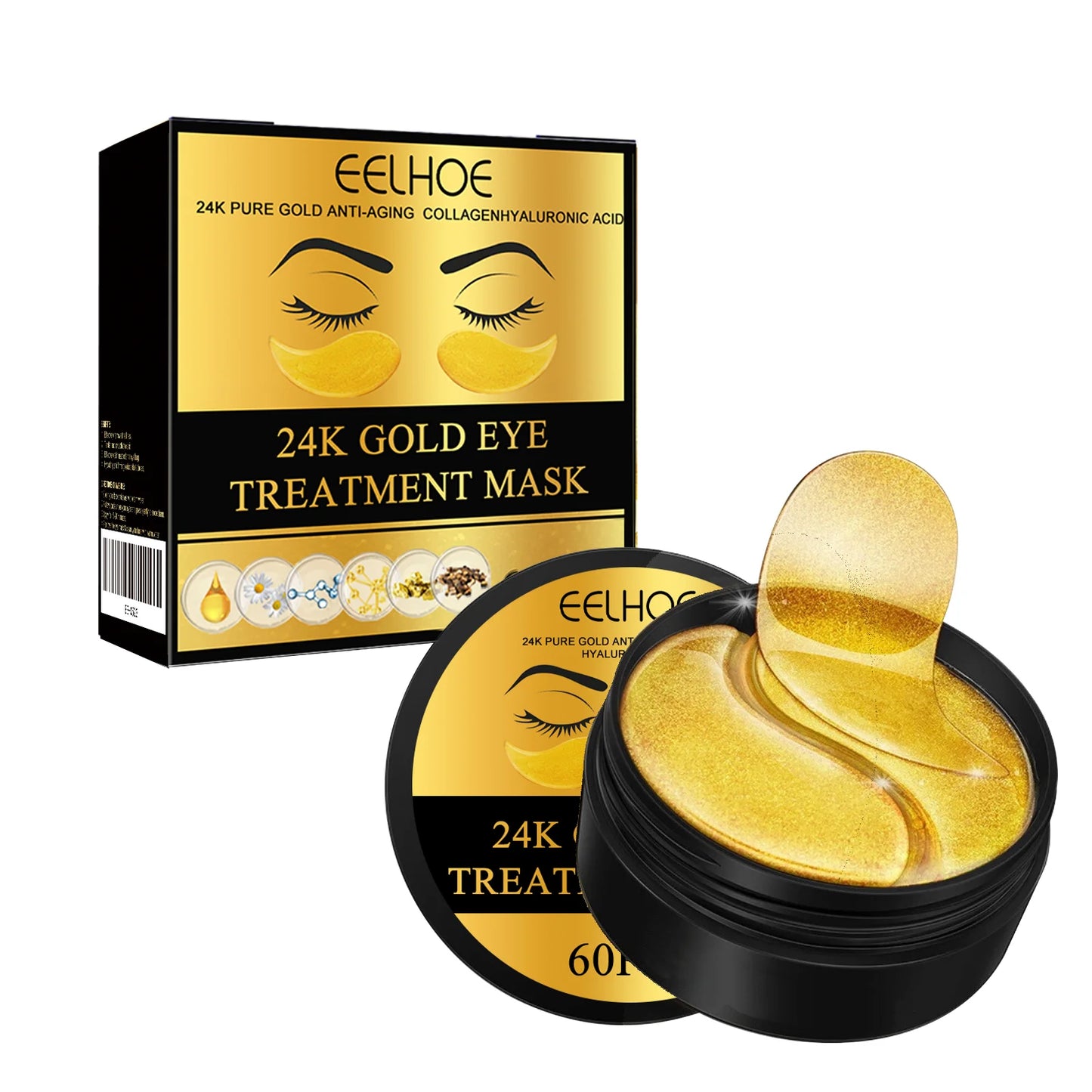 24K Gold Eye Mask