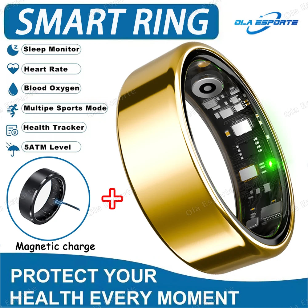 Men Women Smart Ring Holiday Gift