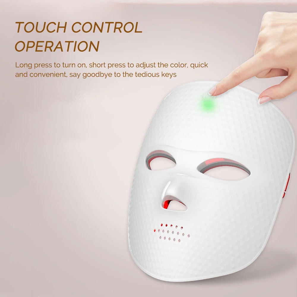 7 Colors LED Facial Mask